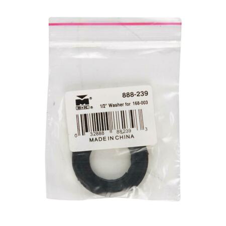 B & K 888-239 Dielectric Union Rubber Washer 0.5 in., 5PK 4008371